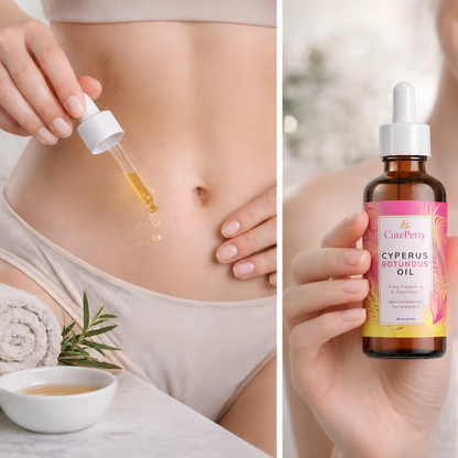 Cyperus Rotundus Oil 🌿 Natural Hair Growth Inhibitor for Silky Smooth Skin ✨